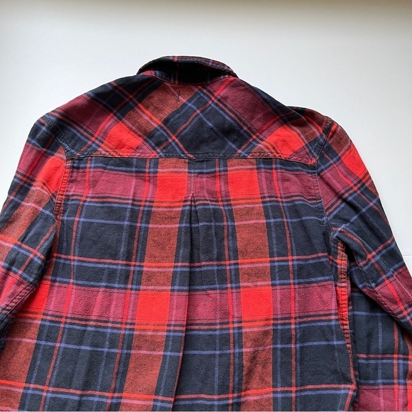 Urban Outfitters BDG Plaid Flannel Shirt Button Down Casual Shirt Top Sz S - Picture 14 of 15